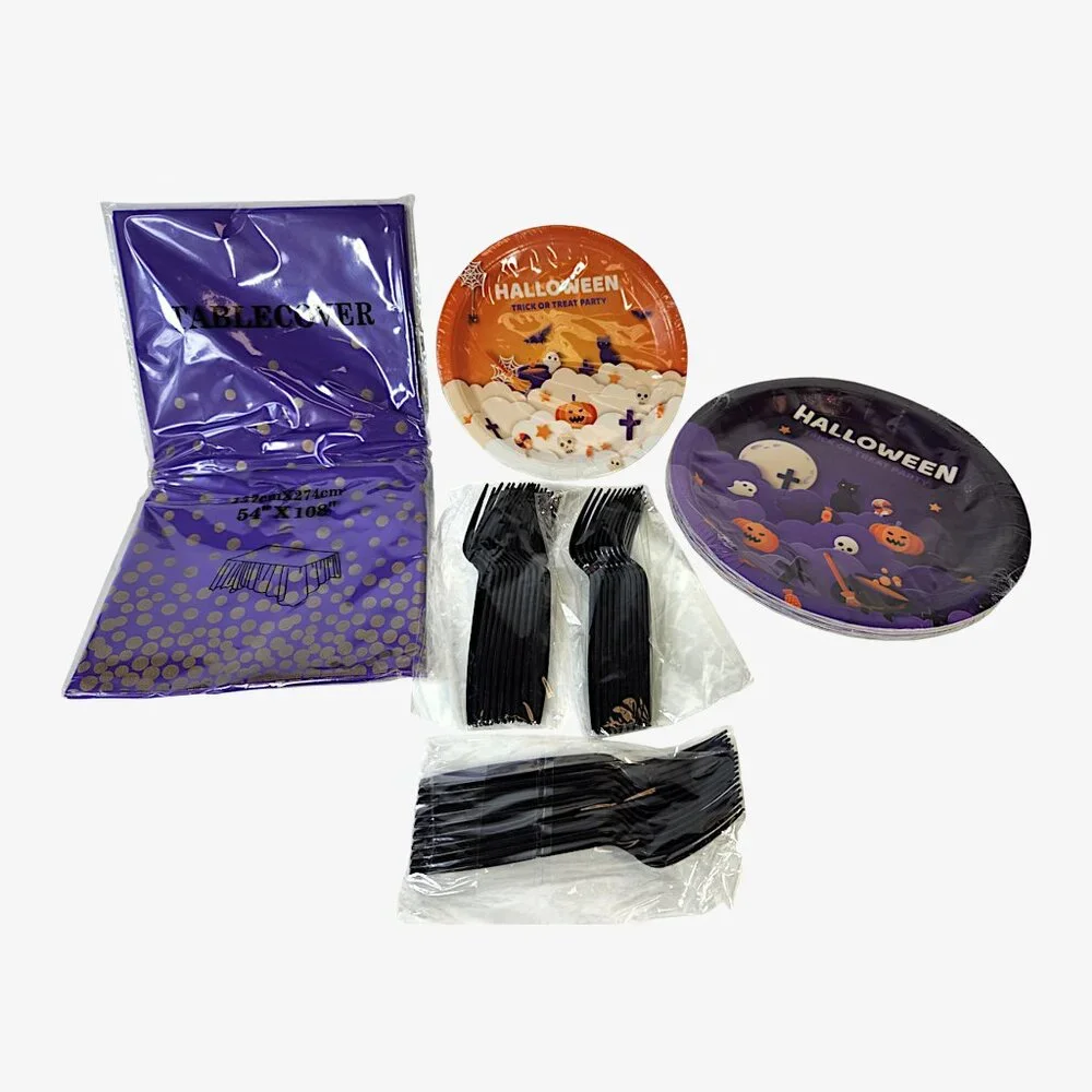 Halloween Party Supplies Set